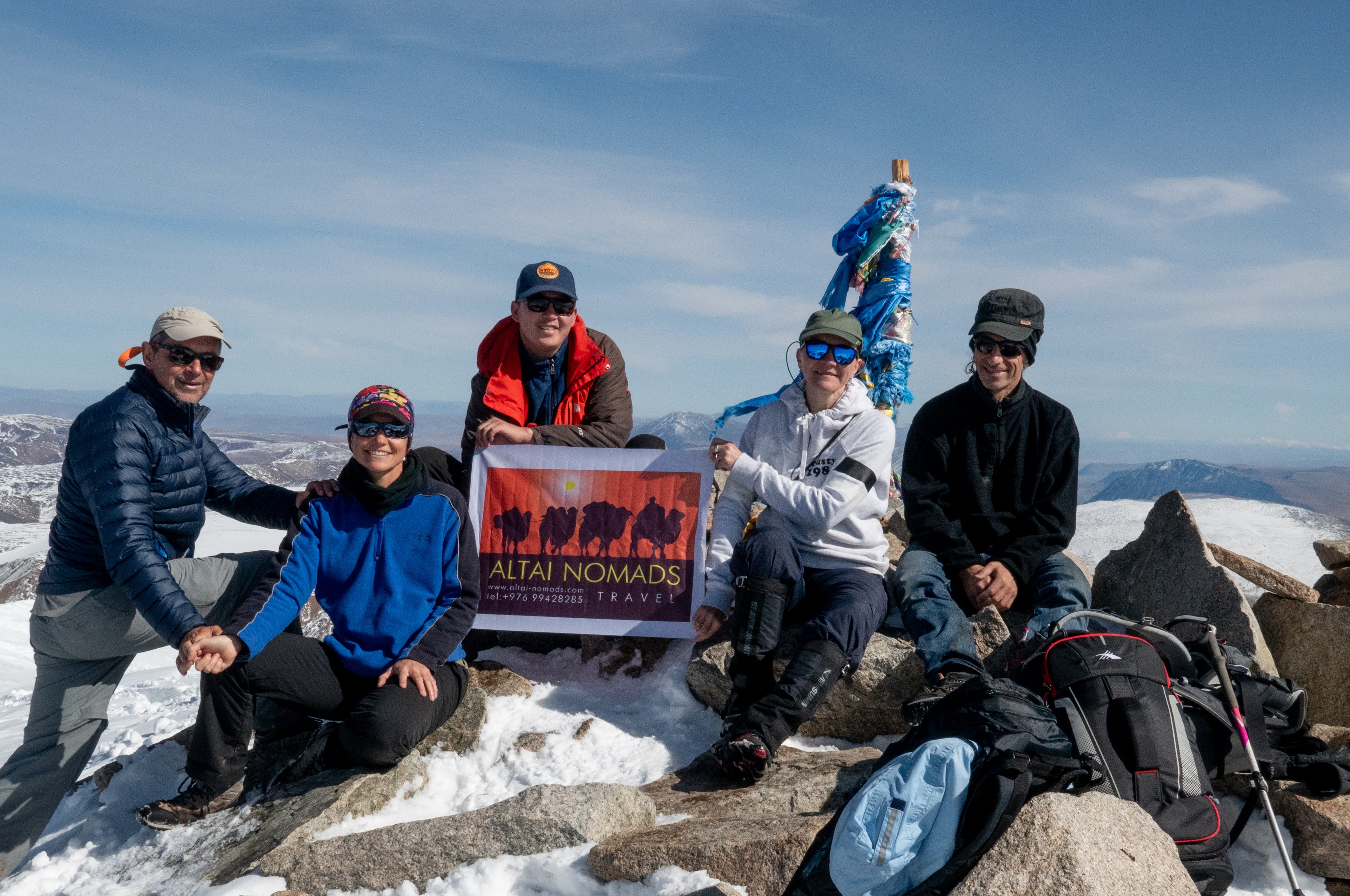 Altai trekking