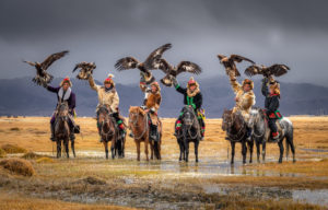 Altai nomads travel
