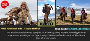 Altai horse trekking and eagle festival